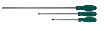 Отвертка стержневая крестовая ANTI-SLIP GRIP, PH2x300 мм, D71P2300