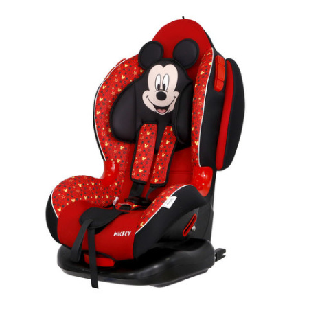 Удерживающее устройство для детей Siger серия Disney, Кокон ISOFIX, гр. I/II, Минни Маус звезды фиол
