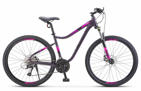 STELS Велосипед Miss-7700 MD 27,5 (15,5 Темно пу