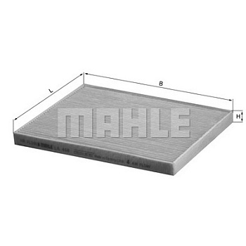 MAHLE Элемент фильтрующий салонного фильтра LA 408 Z0322 (CU 2138)