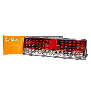 Фонарь задний, для КамАЗ К5, прав., LED, 6-pin, c бегущим поворотом 24 В АЕ