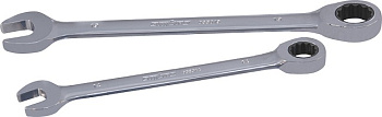 Ключ комбинированный трещоточный "SNAP GEAR", 12мм 035012