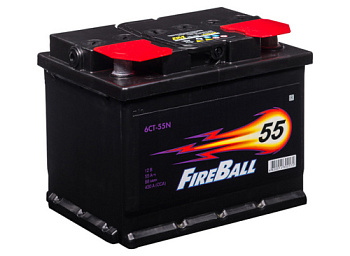 Аккумулятор  FireBall 55 а/ч R + -