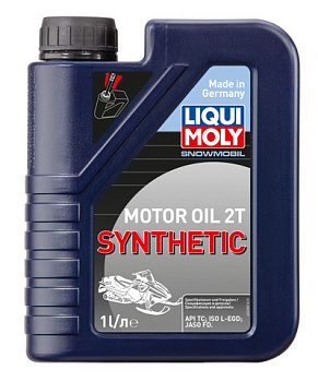 LIQUI MOLY Snowmobil Motoroil 2T Synthetic (синтетическое) для снегоходов (1л.) 2382