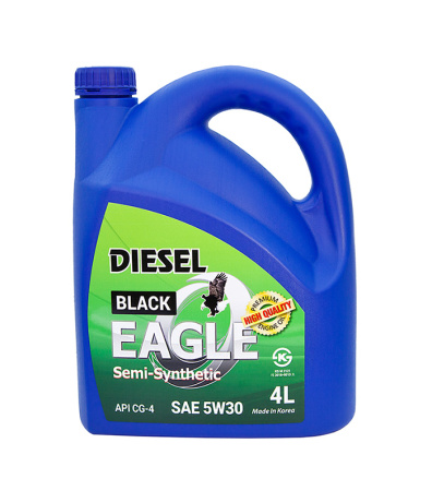 Масло дизельное BLACK EAGLE Diesel Semi-Syn. 5W30 API CG-4  4L