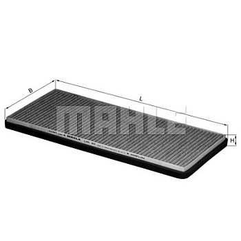MAHLE Фильтр салонный угольный LAK 62 Z0322 (CUK 5366)