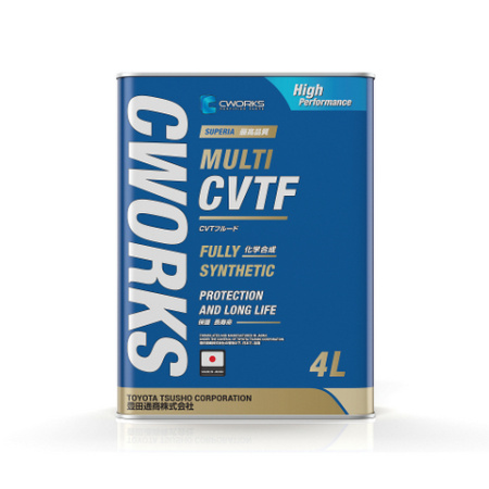 SUPERIA CWORKS MULTU CVTF, 4L Масло трансмиссионное, Япония