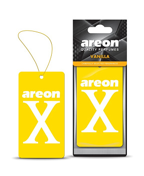 Ароматизатор сухой AREON XVERSION  YELLOW - Vanilla , 704-AXV-015