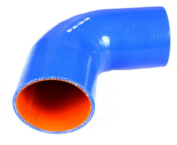 Патрубок силиконовый угловой 90° L150*150 d085 (90-85-150-150)