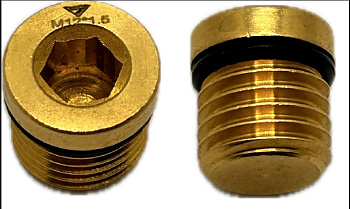 Заглушка M12x1,5мм под шестигранник, (P.M12x1,5)