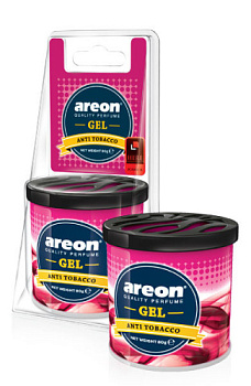 Ароматизатор на панель Areon GEL CAN Blister Antitobacco 704-GCB-04