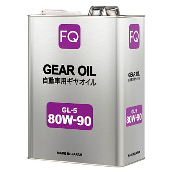 FQ  GEAR GL-5   80W-90   SEMI-SYNTHETIC   4л  масло трансмиссионное