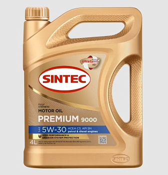 Sintec Premium 9000 5W30 C3 SN 4л синт