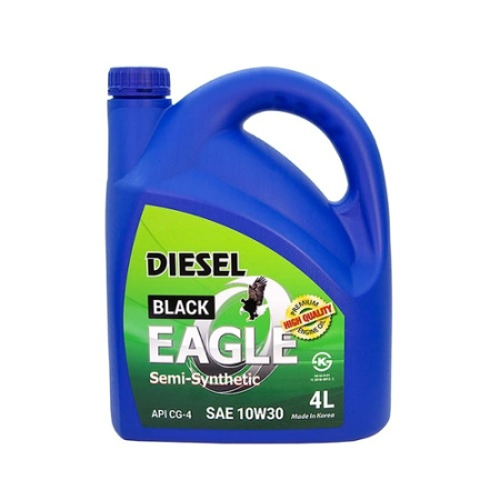 Масло дизельное BLACK EAGLE Diesel Semi-Syn. 10W30 API CG-4  4L