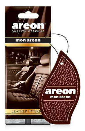Ароматизатор сухой AREON MON плавник Leather Interior 704-043-342