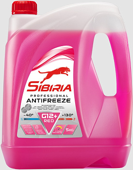 Sibiria Антифриз G12+ red -40 5кг ^