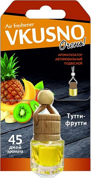 Ароматизатор подвесной бочонок  Fresco Vkusno Тутти-Фрутти AR1VB008 AZARD