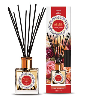 Ароматизатор для дома AREON STICKS  Natural Rose & Lavender Oil 150 ML 704-LHP-03
