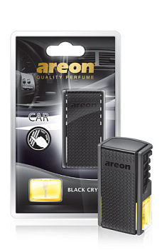 Ароматизатор на дефлектор Areon CAR box BLISTER Black Crystal 704-022-BL01