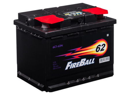 Аккумулятор  FireBall 62 а/ч R