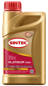 Sintec Platinum 7000 5W30 A3/B4 SL/CF 1л синт