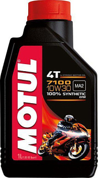 MOTUL 7100 4T 10w30 100% Synt.Ester 1л масло моторное