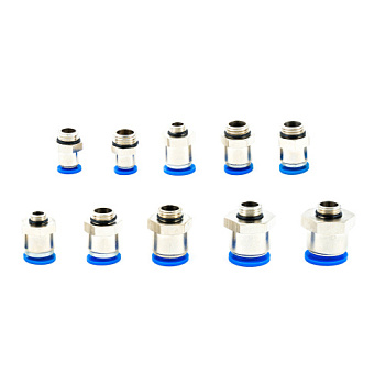 Фитинг трубок PC M12x1.25 d-10 (наружняя резьба), PC M12x1.25 d-10 , ТОП АВТО