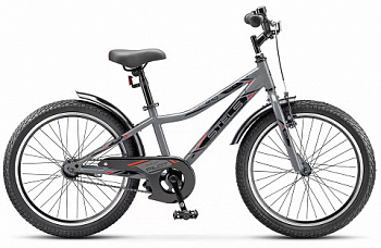 STELS Велосипед Pilot-210 VC 20" (11" Серый), 