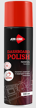 Полироль панели AIM-ONE 220мл (аэрозоль).Dashboard polish-Lemon 220ml DP-LEM
