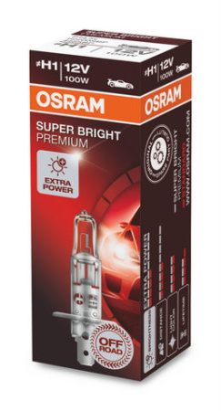 62200SBP ЛАМПА 12V H1 100W P14,5s (1 шт)   OSRAM