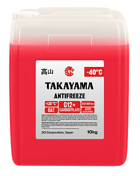 Takayama Антифриз G12+ red -40 10кг