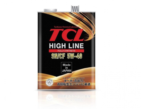 TCL Zero High Line Fully Synth  5w40 4л Масло моторное