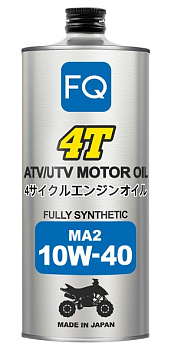FQ 4T 10W-40 ATV/UTV FULLY SYNTHETIC MA2/SP  1л масло моторное