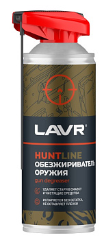 LAVR HUNT Обезжириватель оружия HUNTLINE (520 мл) Ln3810