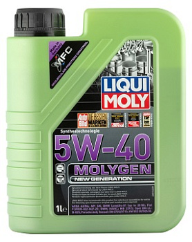 LIQUI MOLY Molygen New Generation 5w40  SN, A3/B4   1 л (масло синтетическое) 9053/8576