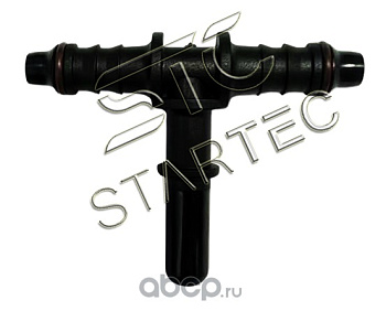 Композитный фитинг-ёлочка Т-образный 9.89 D10x1мм   INF.41.989-10T
