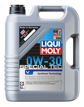 LIQUI MOLY HC-синт. Special Tec V 0w30 CF/SL A5/B5 5л 2853