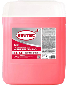Sintec Антифриз Luxe G12+ red -40 20кг