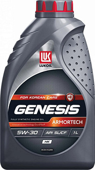 ЛУКОЙЛ Genesis Armortech HK 5w30  1 л   (масло синтетическое)