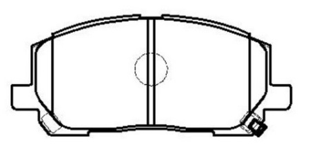 Колодки тормозные V986 Toyota PF1457 04465-48030   FINWHALE