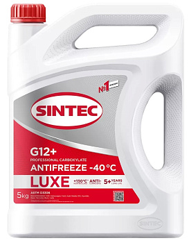 Sintec Антифриз Luxe G12+ red -40 5кг ^^