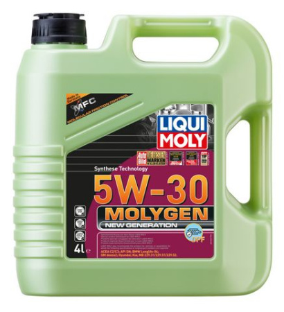 LIQUI MOLY Molygen New Generation 5w30 DPF SN, C2/C3  4 л  (масло синтетическое)  21225