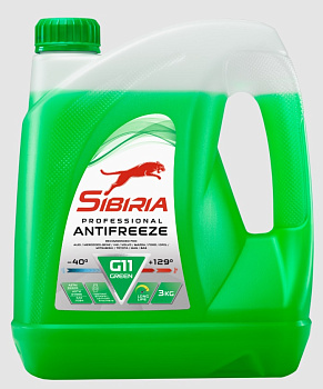 Sibiria Антифриз G11 green -40 3кг ^