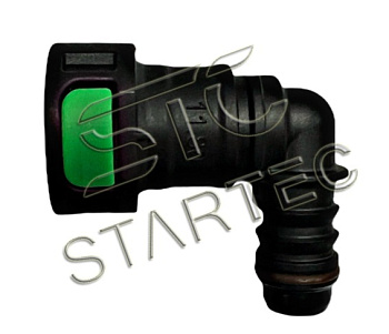 Композитный фитинг угловой 9.89 D8x1мм   INF.41.989D8L