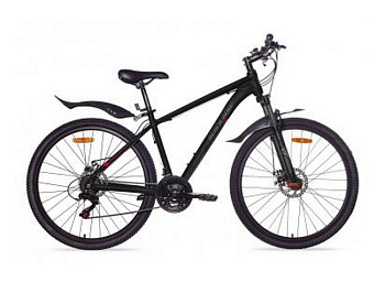 Велосипед BLACK AQUA Cross 1782 MD matt 21SPD 27,5" (РФ) (серый, 21")