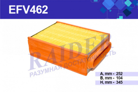 Фильтр воздушный К-700А, 700, 701А (462/711), тракторы   TSN  EFV462
