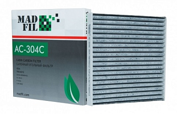 Фильтр салонный MADFIL AC-304С (VIC AC-304-E)