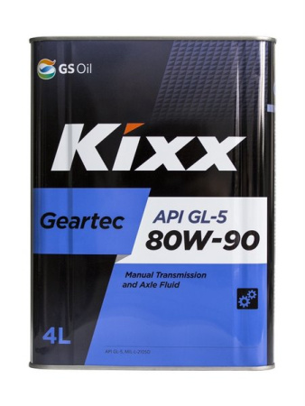 KIXX_Geartec API GL-5_80W-90_4L