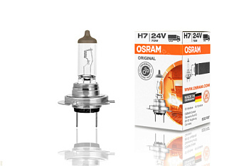 64215 ЛАМПА H7 24V 70W PX26d OSRAM (1 шт)