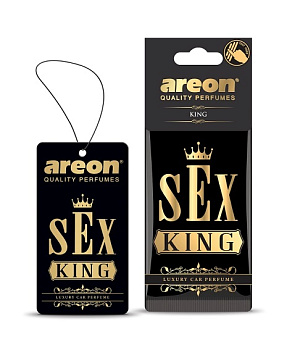 Ароматизатор сухой AREON SEX DRIVE  SEX "Sex King" 704-ASK-01 